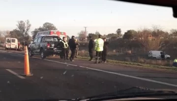 Impactante choque en cadena por un caballo sobre la autopista