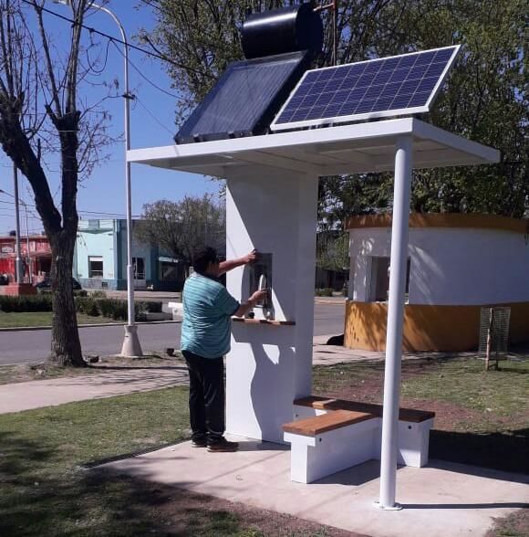 Con la primavera Maciel inauguró su Estación Solar en el centro