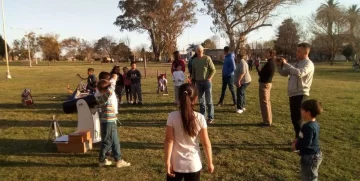 Monje recibió a “Coronado” y disfrutó de ver Júpiter y Saturno