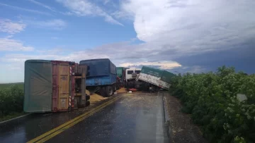 El tránsito en Ruta 91 continúa completamente cortado