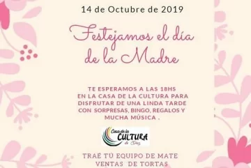Díaz anunció festejos por el Día de la Madre