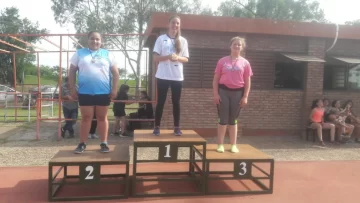 Una atleta de Carrizales logró una gran marca en Santa Fe