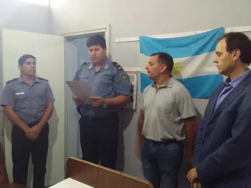 El fin de semana asumió una nueva cúpula policial en Serodino
