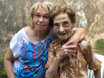 Clara, la mujer más longeva de Timbúes celebró sus 102 años