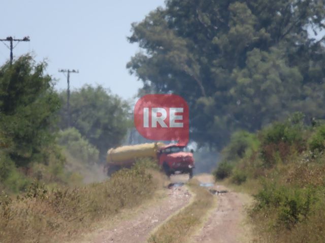 Denunciaron la descarga de camiones atmosféricos en caminos rurales