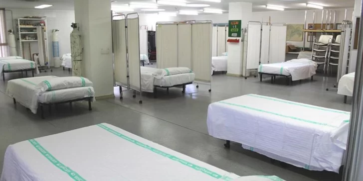Serodino adaptará los clubes con camas para pre hospitalización