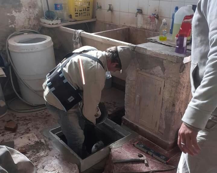 Avanzan las obras de reparación en el SAMCo de Puerto Gaboto