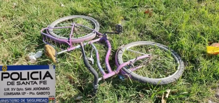 La policía recuperó una bici robada días atrás en Puerto Gaboto