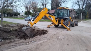 Avanzan las obras de cordón cuneta: Hoy se terminó uno de los márgenes