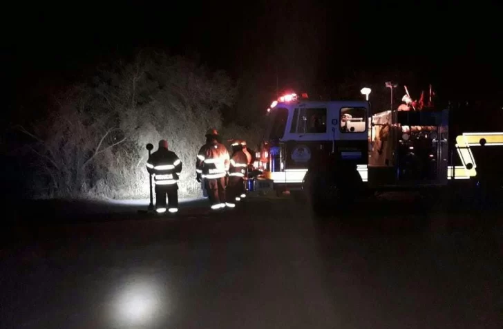 Falleció un hombre tras un accidente en el camino hacia Puerto Aragón