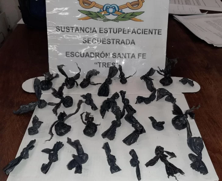 Gendarmería volvió con un fuerte operativo en San Lorenzo y detuvo a un dealer