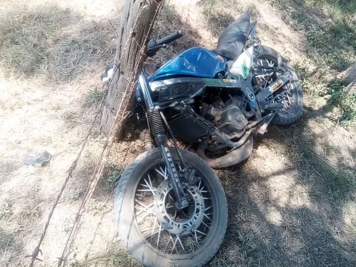 Motociclista sufrió graves lesiones tras un fuerte choque en Timbúes