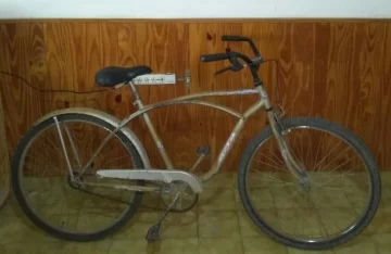 La policía recuperó una bici que había sido robada en Maciel