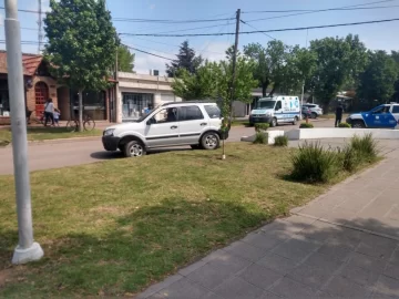 Un vecino de Gaboto volcó en el centro de Maciel: No hubo heridos