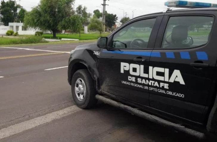 Una mujer de Gaboto se estrelló contra un árbol en Monje