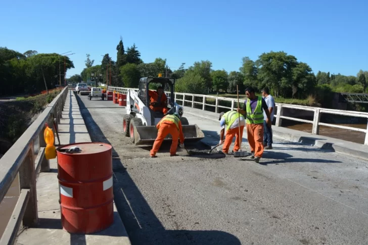 El sábado habrá desvíos en La Ribera por reparaciones en el puente