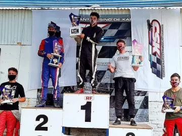 Seba Rango se luce en Karting: “Ganamos todo de punta a punta”