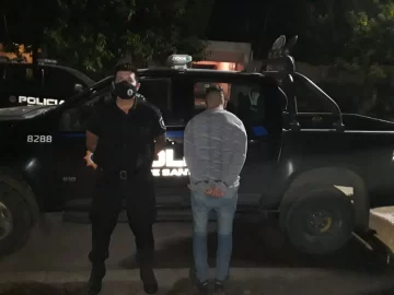 Detuvieron a un hombre con 10 paquetes de droga en Oliveros