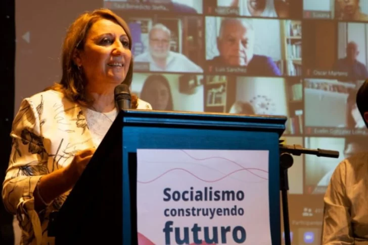 Mónica Fein se convirtió en la nueva presidente del partido socialista