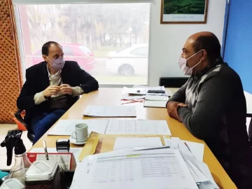 Rasetto y Abraham avanzan en gestiones para mejorar el servicio de la EPE en Andino