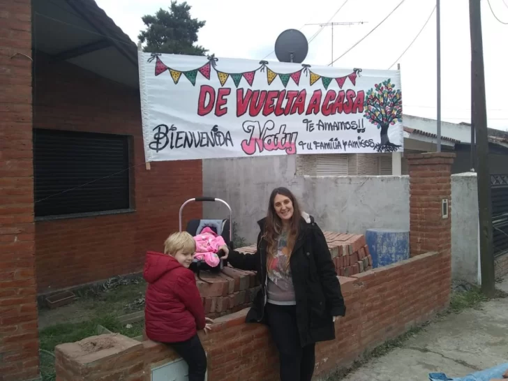 Nati volvió a casa: “Fueron días muy difíciles, pero gracias a Dios tuvo un final feliz”