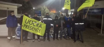 La Uocra comenzó un bloqueo en los puertos para presionar a contratistas