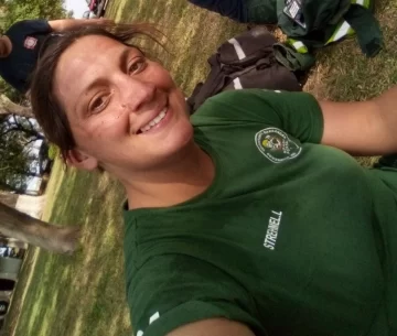 Luciana es la primera barranqueña en formar la Brigada Forestal de Parques Nacionales