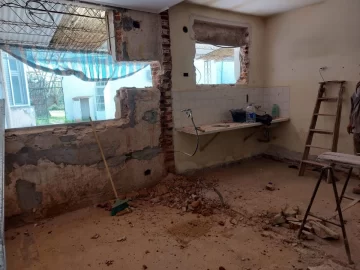 Iniciaron las obras para la sala de Rayos X del SAMCo de Maciel