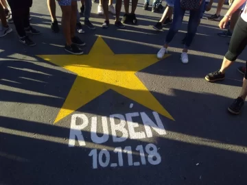 Nueva marcha en pedido de justicia por Ruben Franco, a tres años del accidente