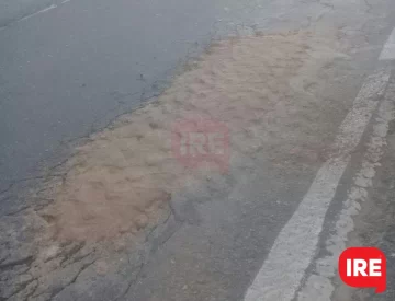 Repararon el bache entre Aldao y Andino tras el reclamo de los vecinos