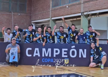 Voley: Dos barranqueños campeones de la Copa de Oro con 9 de Julio