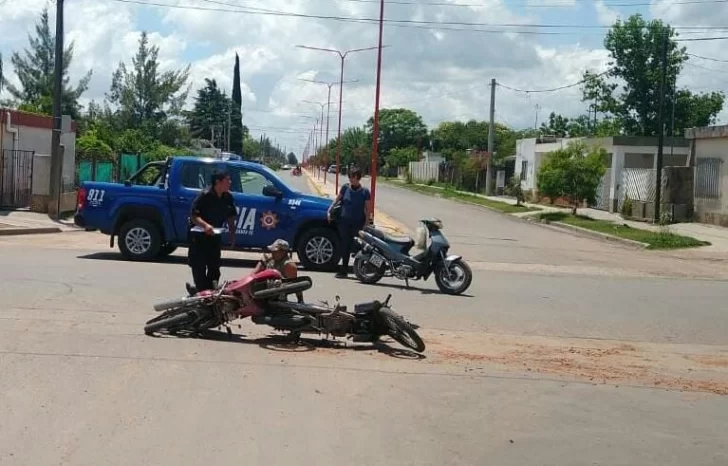 Un herido grave tras un choque entre motos en Timbúes