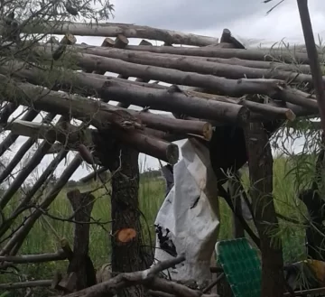 El temporal encontró a cuatro amigos de Gaboto en la isla: “No se lo deseo a nadie”