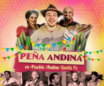 Se viene la Peña Andina con shows en vivo y feria de artesanos