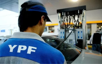YPF aumentó los precios de los combustibles un 9,5% y 11,5%