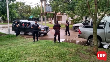 El operativo de saturación llegó a Oliveros con una treintena de policías en las calles