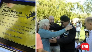 Carrizales homenajeó a Jesús Pereyra: “Es una emoción muy grande”