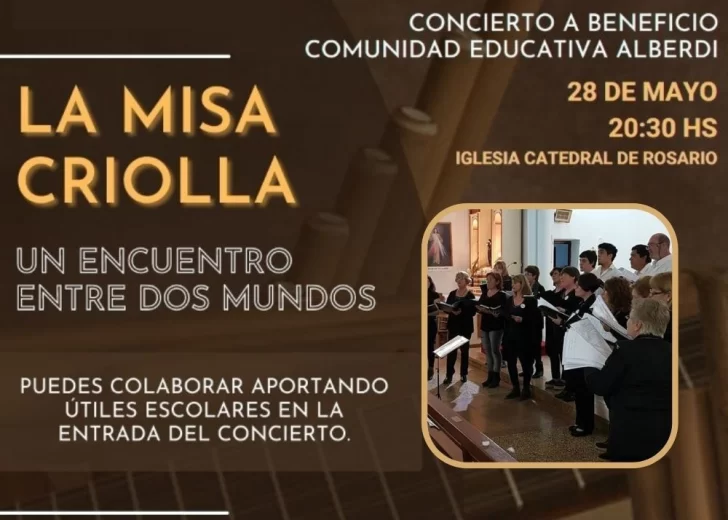 Gran desafío: El coral Maciel será parte de la misa criolla en la catedral de Rosario