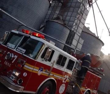 Susto por un principio de incendio que se desató en la plata de AFA Serodino