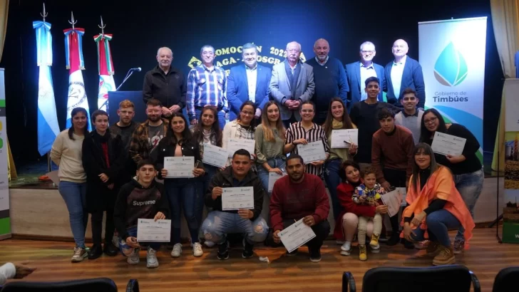 Oportunidad laboral: Se recibió la primera camada de alumnos timbuenses con especialización en granos