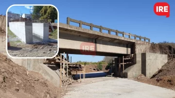 Ante la preocupación por el cese de obras en el puente de la 91 la empresa ratificó que sigue trabajando