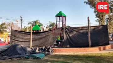 Oliveros festeja el Día de las Infancias con la inauguración del nuevo parque infantil