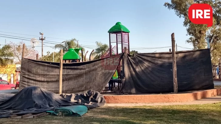 Oliveros festeja el Día de las Infancias con la inauguración del nuevo parque infantil