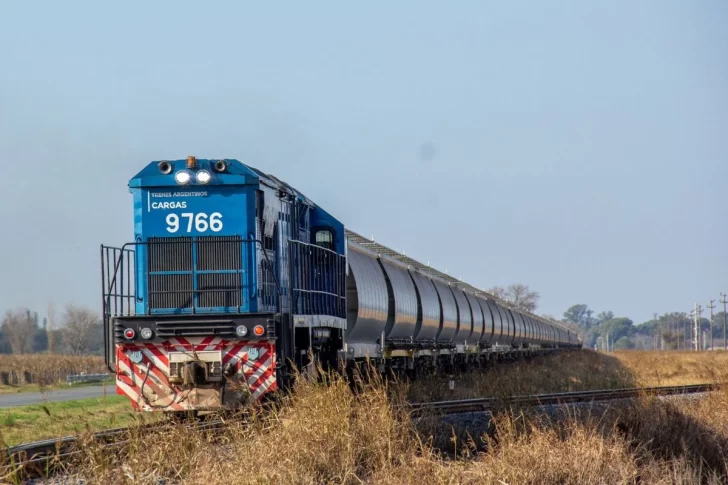 Récord: Trenes argentinos transportó casi un 70% más de cereal que en el 2019