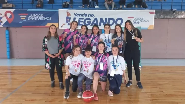 Las Gacelas clasificaron a los Juegos Evita tras ser campeonas en los Santafesinos