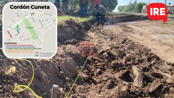 Carrizales anunció obras de cordón cuneta: Serán cerca de 900 metros