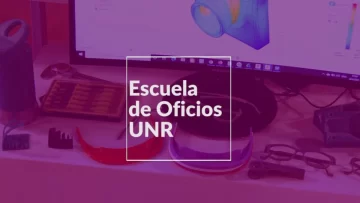 Es el momento: Monje ofrece trece cursos de la escuela de oficios de la UNR