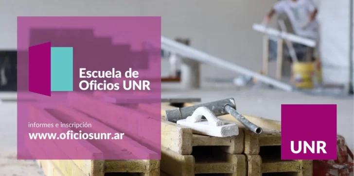 Barrancas abrió la inscripción a trece cursos de la Escuela de Oficios de la UNR