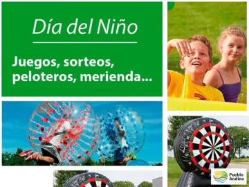 Pueblo Andino celebrará  junto a los niños en su día