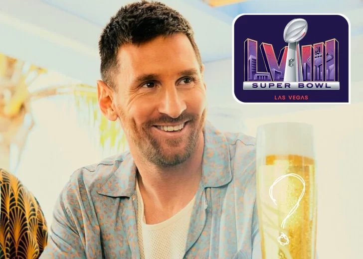 Lio Messi será protagonista de un comercial de cerveza en el Super Bowl